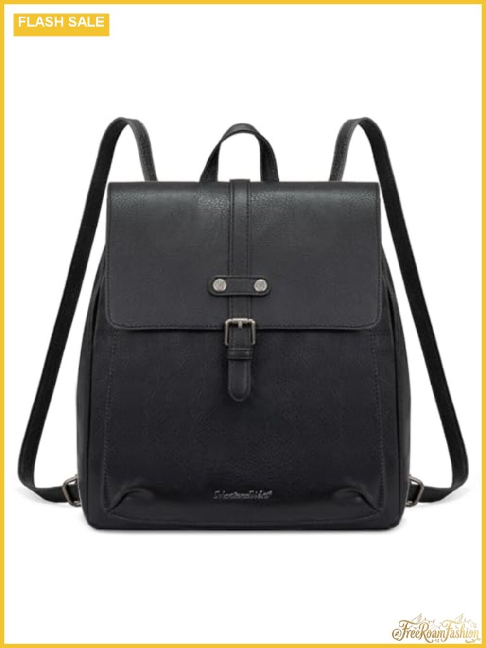 Faux Leather Convertible Backpack Purse Women Travel Daypack Shoulder Bag